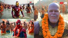 आयरन मैन से लेकर बैटमैन तक, महाकुंभ में डुबकी लगाते दिखे सुपरहीरो- AI ने दिखाई गजब की तस्वीरें