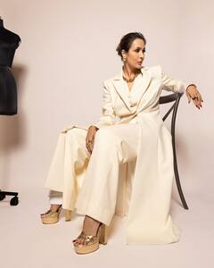 Malaika Arora Turns Heads In Chic Off-White Pantsuit By Laura Green, PICS
