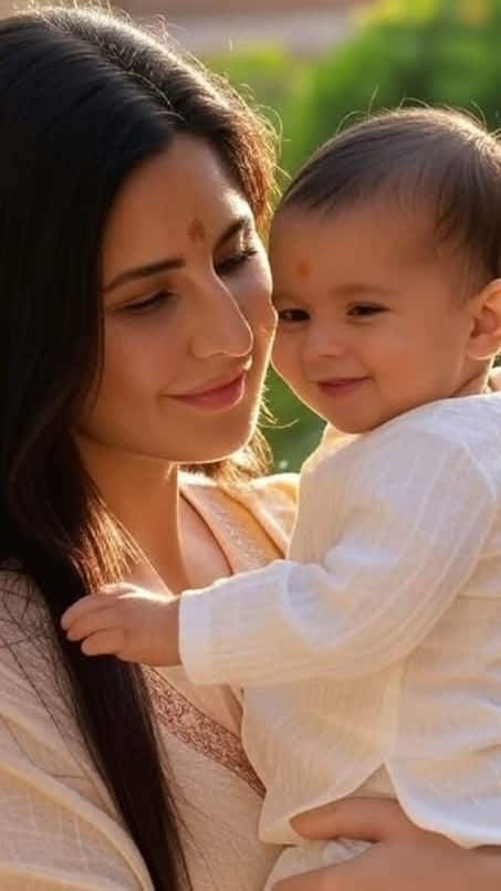 बच्चे के संग वायरल हो रही कैटरीना की तस्वीरों का जानिए क्या है सच