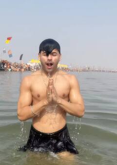 परिवार के साथ महाकुंभ पहुंचा सलमान का 'भाई', संगम में डुबकी लगाते हुए शेयर की तस्वीरें