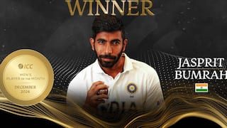 jasprit bumrah becomes icc player of the month for December 2024