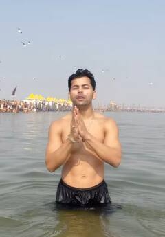 परिवार के साथ महाकुंभ पहुंचा सलमान का 'भाई', संगम में डुबकी लगाते हुए शेयर की तस्वीरें