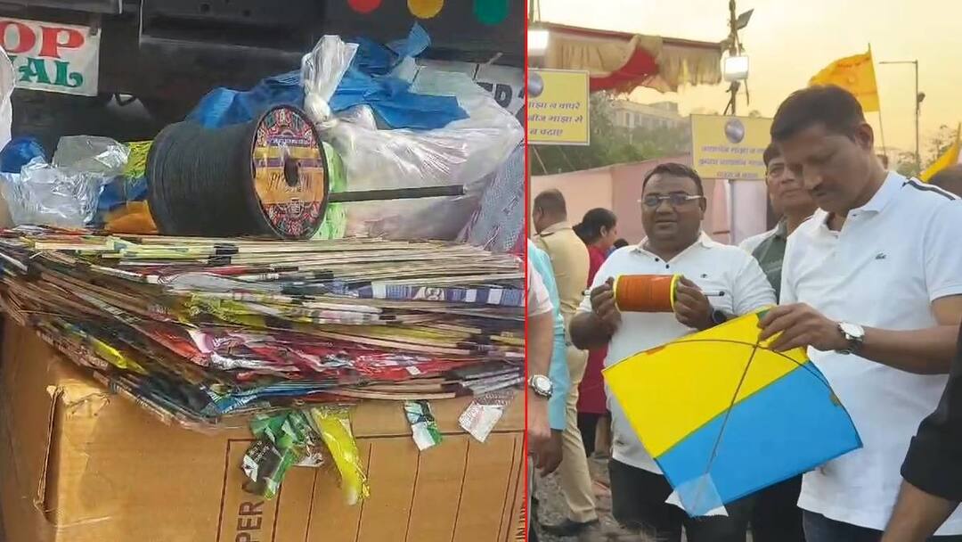 Makar Sankranti kite Chinese Nylon String one death in nashik 5 others throats slit marathi news  शॉकींग! संक्रांतीची पतंगबाजी जीवावर बेतली, चायनीज नॉयलॉन मांजाने एका जीव घेतला, 5 जणांचा गळा चिरला