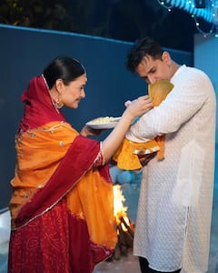 Prince Narula Shares Pics Of Lohri Celebration With Wife Yuvika Chaudhary And Daughter Amid Separation Rumours