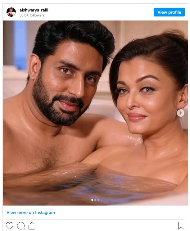 Abhishek Aishwarya Viral Bathtub Photos: ऐश्वर्या -अभिषेकचे बाथटबमधील फोटो व्हायरल; सोशल मीडियावर खळबळ