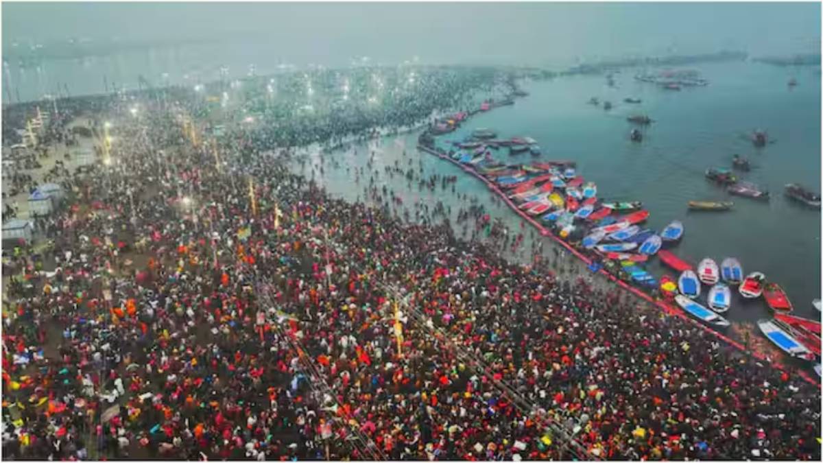 Kumbh Mela 2025: మహా కుంభమేళాలో తొలిరోజు 3.5 కోట్ల మంది పవిత్ర స్నానాలు - అద్భుతమైన వీడియో చూశారా?