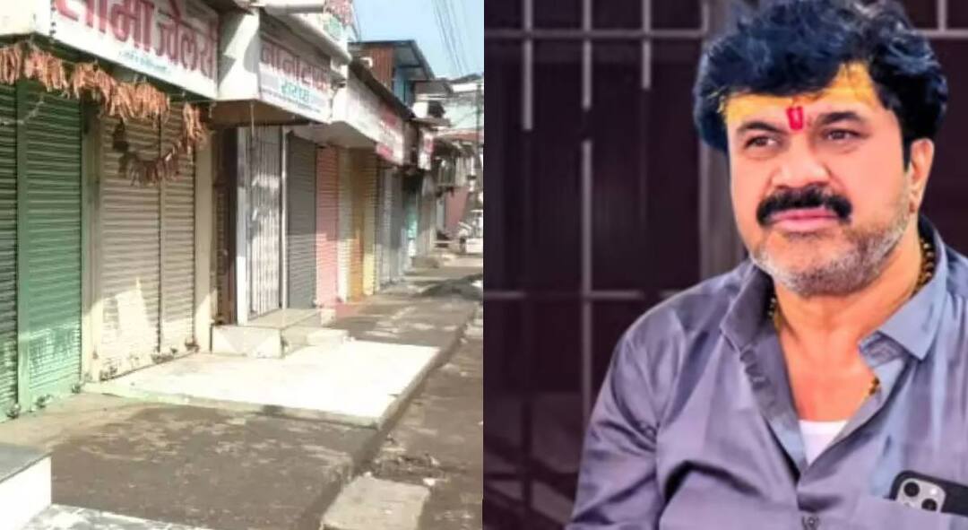 Beed News: वाल्मिक कराडला मकोका, परळीत दुसऱ्या दिवशीही तणाव; अण्णांसाठी तरुण मोबाईल टॉवरवर चढला Parli Closed News Stress even on the second day of Parli over Walmik Karad Mcoca case The young man climbed the mobile tower for protest Santosh Deshmukh Murder Case Beed News: वाल्मिक कराडला मकोका, परळीत दुसऱ्या दिवशीही तणाव; अण्णांसाठी तरुण मोबाईल टॉवरवर चढला