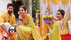 புதுசா கட்டிக்கிட்ட ஜோடிதானுங்க: தல பொங்கல் கொண்டாடிய கீர்த்தி சுரேஷ்