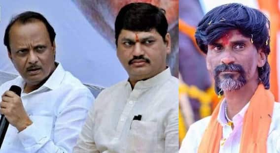 Manoj Jarange : अजित दादा धनंजय मुंडे टोळ्या चालवणारा, उघडा पडला; उपमुख्यमंत्र्यांचं थेट नाव घेत मनोज जरांगेंचा इशारा