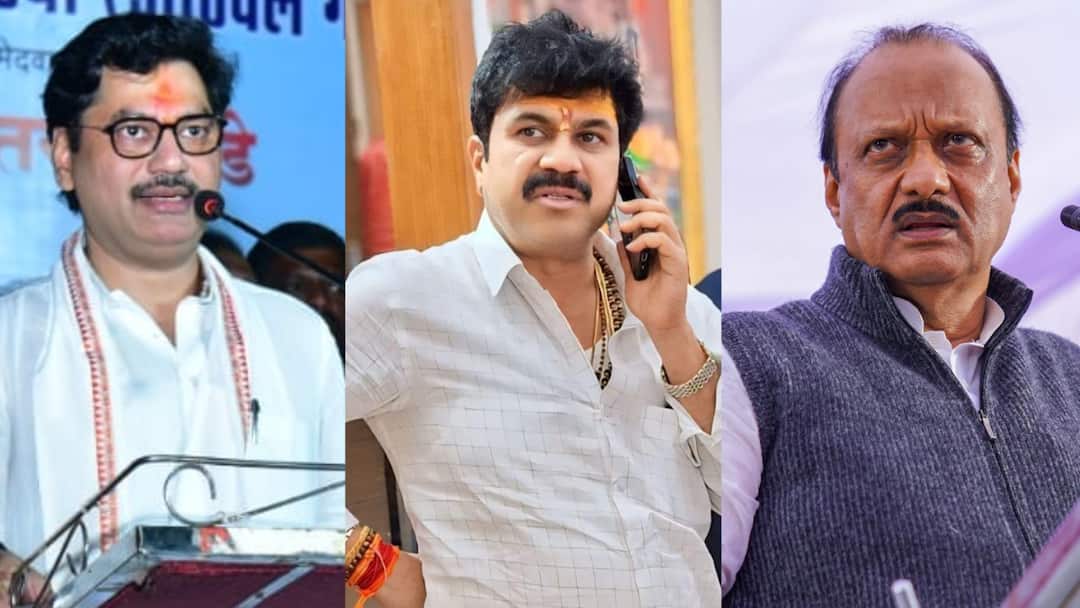 NCP Beed karyakarini: राष्ट्रवादी काँग्रेसचे बीडमधील 45 पदाधिकारी चौकशीच्या फेऱ्यात; अजित पवारांनी अख्खी कार्यकारिणीच बरखास्त केली Why Ajit Pawar dismissed NCP Beed committee karyakarini after Walmik Karad and 45 office bearers probe by CID police NCP Beed karyakarini: राष्ट्रवादी काँग्रेसचे बीडमधील 45 पदाधिकारी चौकशीच्या फेऱ्यात; अजित पवारांनी अख्खी कार्यकारिणीच बरखास्त केली