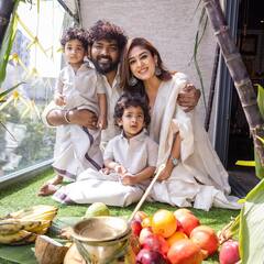 Nayanthara And Vignesh Shivan Celebrate Pongal With Their Twins Uyir And Ulag; See PICS