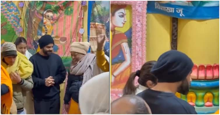 WATCH: Virat Kohli, Anushka Sharma Seek Blessings In Vrindavan Ahead Of Champions Trophy 2025