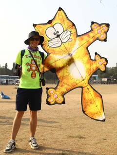 Hyderabad Kite Festival : పతంగుల సరదా- మిఠాయిల మజా- ఆకట్టుకున్న హైదరాబాద్ కైట్ ఫెస్టివల్