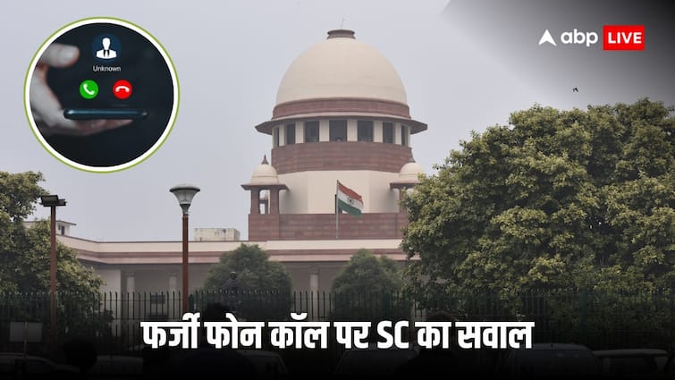 Supreme Court issues notice to Centre on service of showing correct name of caller on mobile ANN मोबाइल पर कॉलर का सही नाम दिखाने की सेवा पर सुप्रीम कोर्ट का नोटिस, कहा; 'हम समस्या को समझते हैं'