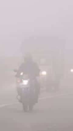 दिल्ली - NCR  में आज घना कोहरा  | ABP SHORTS