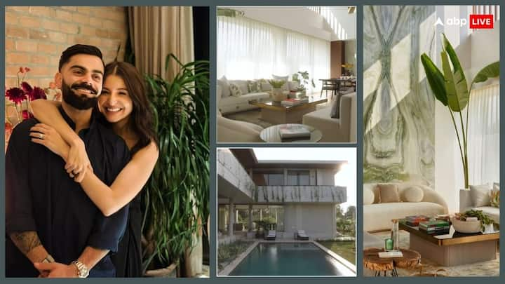 Anushka- Virat Alibaug House Inside Pics: बॉलीवुड एक्ट्रेस अनुष्का शर्मा और उनके क्रिकेटर पति विराट कोहली का अलीबाग में बेहद लग्जरी हॉलीडे होम है. इस बंगले की इनसाइड तस्वीरें देख आपके होश उड़ जाएंगे.