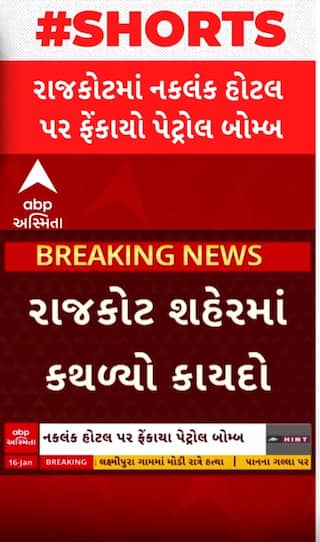 Rajkot Crime : શહેરમાં કથળી કાયદો અને વ્યવસ્થા, હોટલ પર ઝીંકાયા પેટ્રોલ બોમ્બ