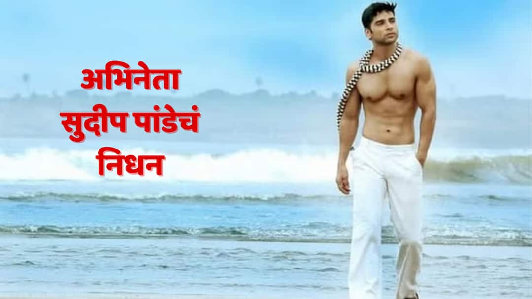 sudip pandey death famous bhojpuri actor passed away due to heart attack marathi news प्रसिद्ध अभिनेता काळाच्या पडद्याआड, ह्रदयविकाराच्या झटक्याने निधन