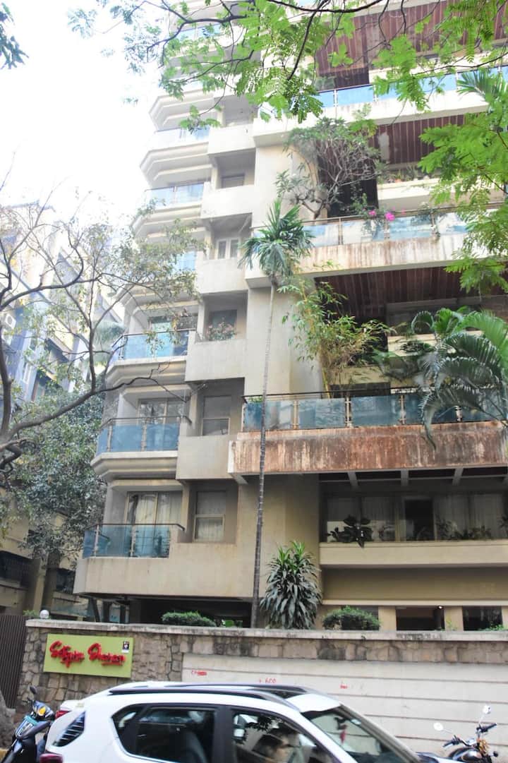 A forensics team has reached the scene to examine the area for evidence related to the incident.