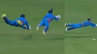 Watch: विजय हजारे ट्रॉफी में 'फ्लाइंग मैन' बने जितेश शर्मा, हवा में छलांग लगाकर लपका कैच; वीडियो वायरल