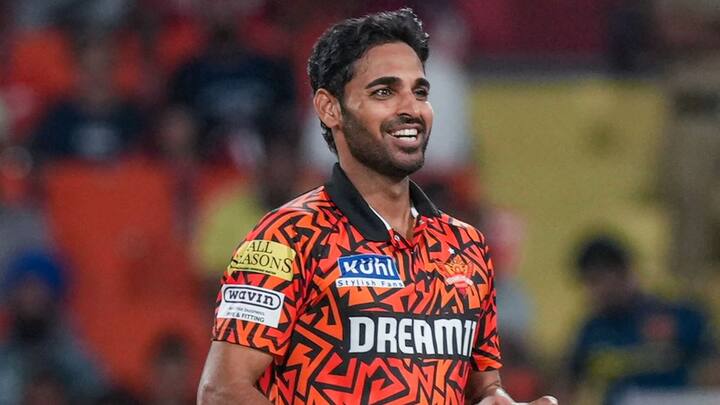 8. Bhuvneshwar Kumar: Veteran India pacer Bhuvneshwar Kumar, bought for Rs 10.75 crore and with 181 wickets in IPL history, will play a crucial role for RCB with the ball in IPL 2025. His performance in the powerplay with the new ball could be pivotal to RCB's success in the bowling department this season. (Image Source: PTI)
