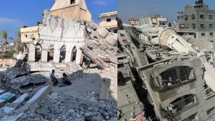 গৃহহীন কয়েক লক্ষ। ধ্বংসস্তূপে মাথা গুঁজে রয়েছেন যাঁরা, অনাহারে, অসুস্থতায় কাটছে দিন। গাজায় মানবিক সাহায্য, ত্রাণ পর্যন্ত ইজরায়েলি সেনা ঢুকতে দেয়নি বলে অভিযোগ। তাই যুদ্ধবিরতি কার্যকর হলেও, গাজার সেরে উঠতে অনেক সময় লাগবে বলে মনে করা হচ্ছে।