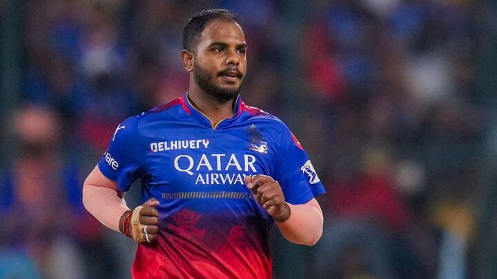 11. Yash Dayal: The Indian speedster was RCB's most successful bowler in the previous IPL season. The left-arm pacer has been retained by the franchise for Rs 5 crore, and RCB will be hoping he can replicate his impressive performances with the ball. (Image Source: PTI)