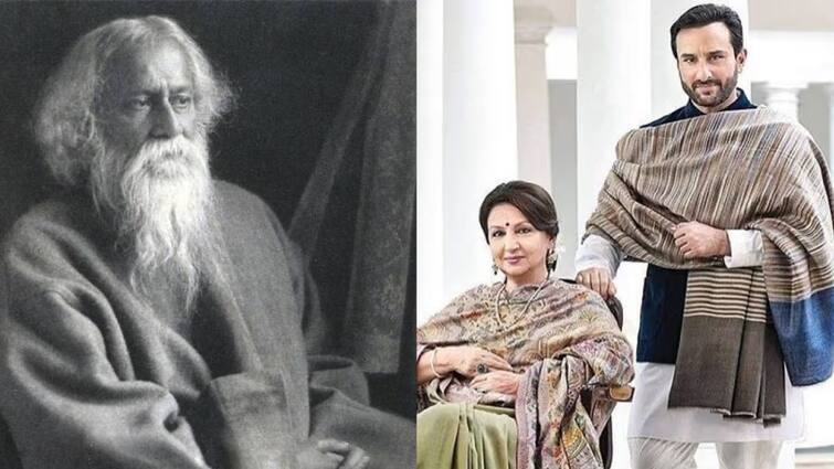 Saif ali Khan is a relative to bengal poet Rabindranath Tagore வங்க கவி தாகூரின் உறவுக்காரரா சைஃப் அலிகான்..! இது தெரியாம போச்சே