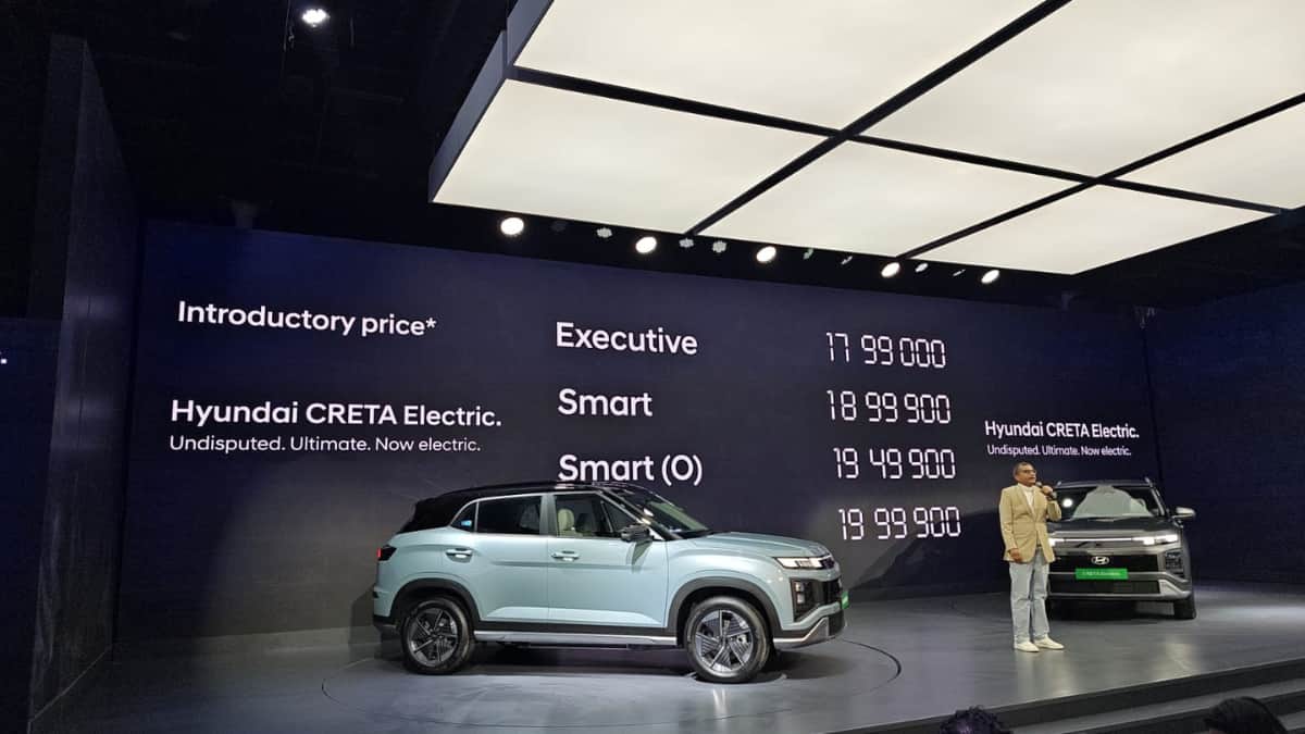 Hyundai Creta Electric Launched In India At Bharat Mobility Global Expo