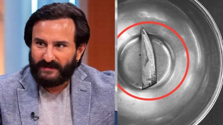 actor Saif Ali Khan stabbed knife photo சைஃப் அலிகான் உடலில் சிக்கியிருந்த கத்தி.... 5 மணி நேர போராட்டத்திற்கு பின் மருத்துவர்கள் வெற்றி