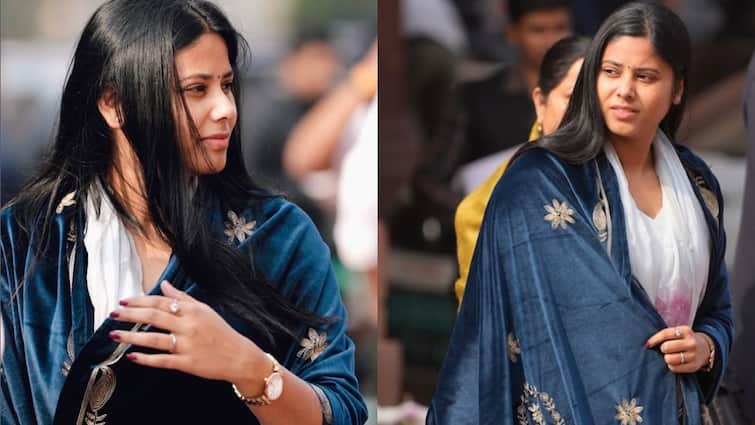 Samajwadi Party MP Priya Saroj Share Pictures rumored With engaged to Indian cricketer Rinku Singh रिंकू सिंह से सगाई की खबरों के बीच प्रिया सरोज ने शेयर की ये तस्वीर, जानें कहां थीं सपा सांसद