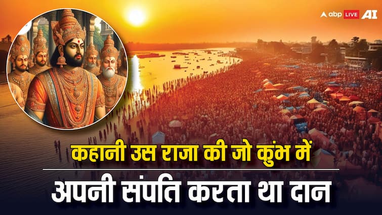 महाकुंभ 2025 भारत के सम्राट हर्षवर्द्धन हर पांचवें वर्ष कुंभ में अपना सर्वस्व दान करते थे