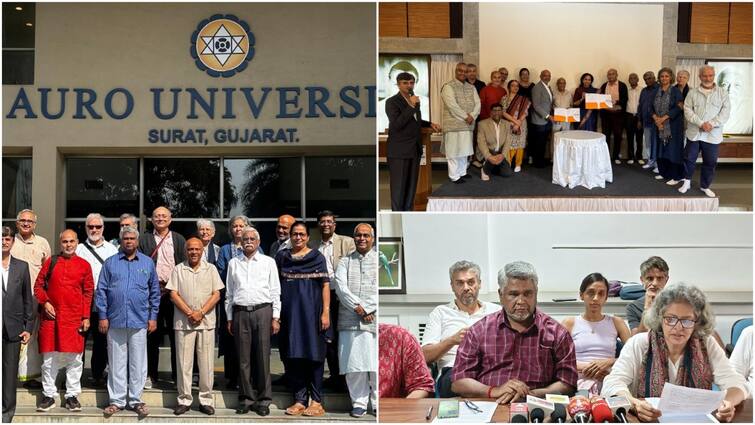 Auroville takes over Gujarat's education system do you know what changes are coming soon? குஜராத் கல்வி முறையை கையில் எடுத்த ஆரோவில் ; விரைவில் வரப்போகும் மாற்றங்கள் என்னென்ன தெரியுமா ?