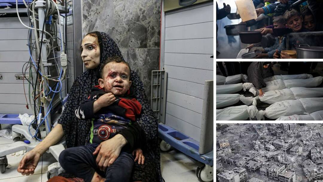 Israeli attacks on Gaza Israel approves ceasefire after 469 days Hamas to release 33 hostages in first phase Israeli attacks on Gaza : 50 हजार निष्पाप जीव गेल्यानंतर तब्बल 469 दिवसांनी इस्रायलची शस्त्रसंधीला मान्यता; पहिल्या टप्प्यात हमास 33 ओलिसांची सुटका करणार