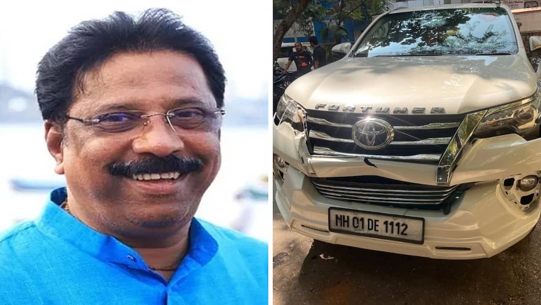 Sunil Shinde : BEST बसचा आणखी एक प्रताप; आमदार सुनील शिंदे दादर परिसरात थोडक्यात बचावले mla Sunil Shinde car accident in Mumbai Dadar area hit by BEST bus Sunil Shinde : BEST बसचा आणखी एक प्रताप; आमदार सुनील शिंदे दादर परिसरात थोडक्यात बचावले