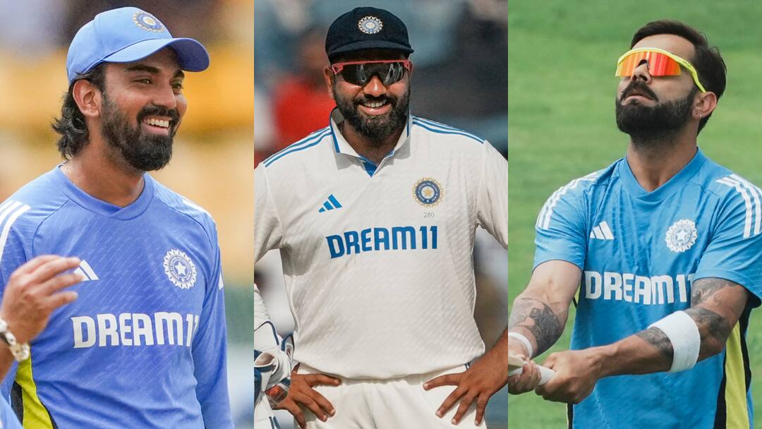 BCCI की बात नहीं मानेंगे ये स्टार क्रिकेटर? रोहित-विराट और केएल राहुल समेत रणजी ट्रॉफी में नहीं खेलेंगे कई दिग्गज Rohit Sharma Virat Kohli and KL Rahul set to miss Ranji Trophy 2024-25 second leg due to Injury and other problems BCCI की बात नहीं मानेंगे ये स्टार क्रिकेटर? रोहित-विराट और केएल राहुल समेत रणजी ट्रॉफी में नहीं खेलेंगे कई दिग्गज