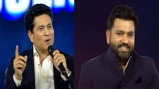 Sachin Tendulkar and Rohit Sharma Let things in the dressing room stay in the dressing room, Sachin advice to Rohit Sharma by telling the story of vadapav Video Marathi News