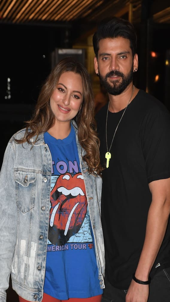 Sonakshi Sinha And Zaheer Iqbal Slay In Casual Looks