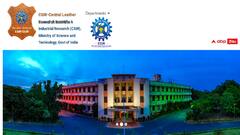 సెంట్రల్ లెదర్ రీసెర్చ్ ఇన్‌స్టిట్యూట్‌లో టెక్నీషియన్‌ పోస్టులు - పూర్తి వివరాలివే!