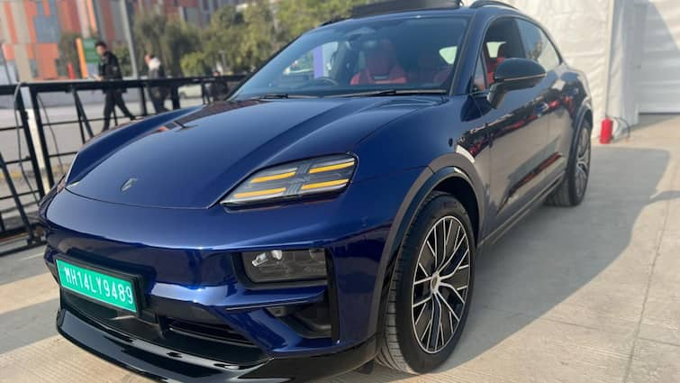 Bharat Mobility Global Expo: New Porsche Macan Turbo First Look