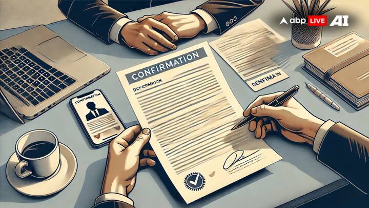Confirmation: You will receive a confirmation from the fund house once your request is processed. Keep this document safe for your records | Photo: ABP Live AI