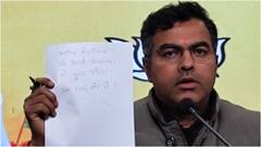 अरविंद केजरीवाल को मिलेंगे कितने वोट? BJP उम्मीदवार प्रवेश वर्मा ने कागज पर लिख कर किया दावा