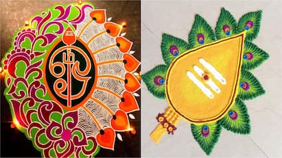 Rangoli new murugan design kolam here know full details here Rangoli Kolam: பக்தர்களே! வாசலில் இனிமேல் இந்த முருகன் ரங்கோலி கோலங்களை போடுங்க!