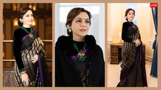 कांचीपुरम सिल्क साड़ी और 200 साल पुराना हार... डोनाल्ड ट्रंप के शपथ समारोह में दिखा नीता अंबानी का शाही अंदाज