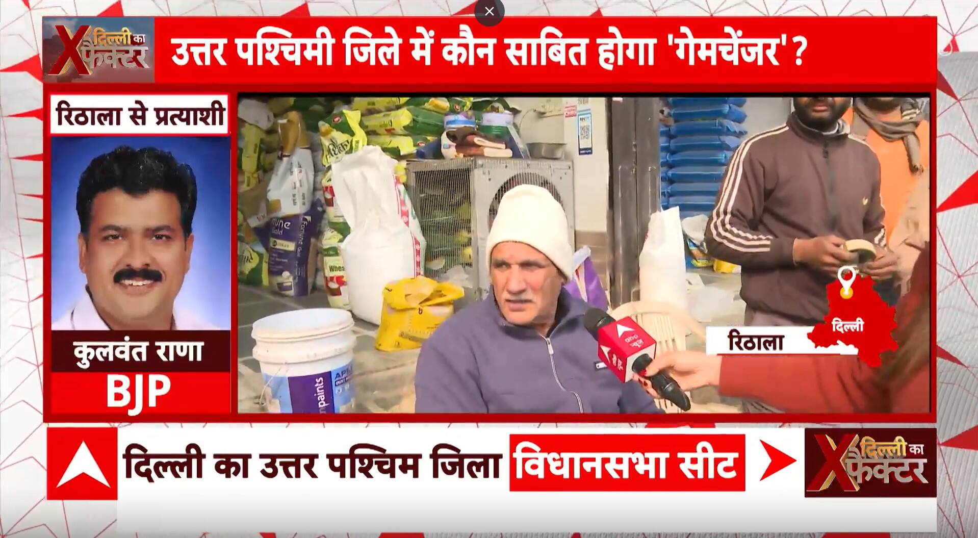 Delhi Election 2025: Can BJP Defeat Kejriwal in Northwest Delhi ? | ABP NEWS