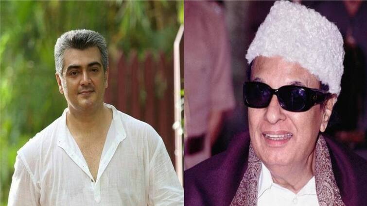 MGR Make up man peethambaram says ajithkumar like MGR Know full details Ajithkumar: 
