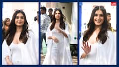 ऑल व्हाइट लुक में तारा सुतारिया का ग्लैमरस अवतार, देखें तस्वीरें