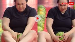 इस महिला ने टांगों के बीच दबाकर फोड़ डाले इतने तरबूज, गिनीज बुक में दर्ज हुआ अनोखा वर्ल्ड रिकॉर्ड