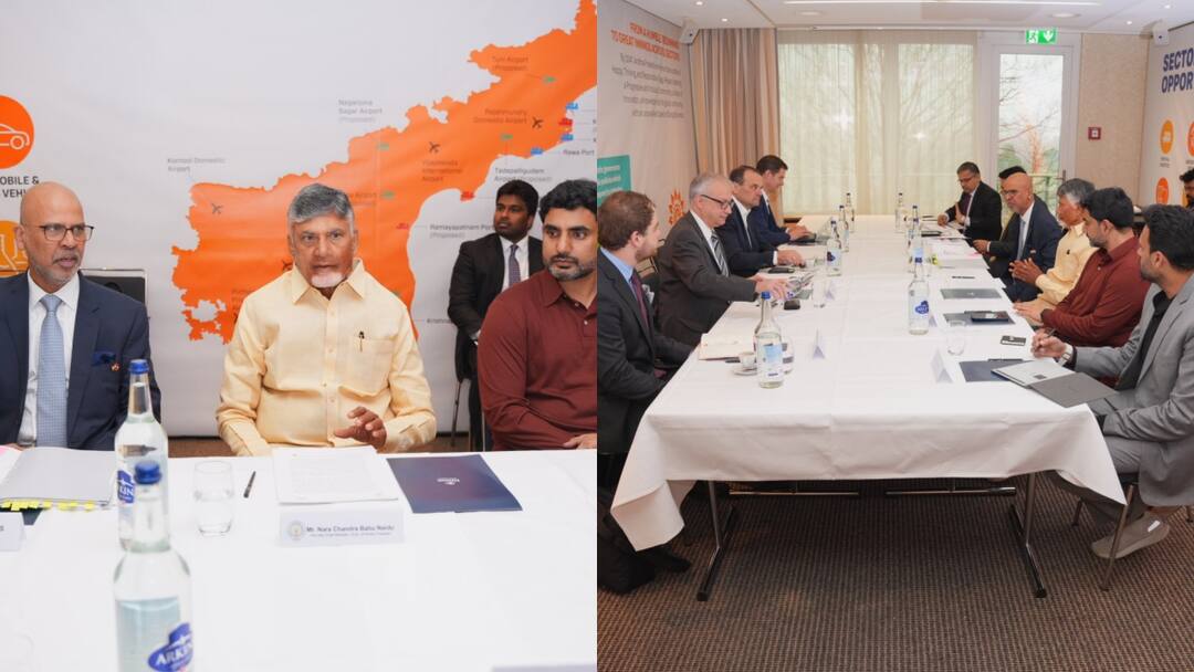 ap cm chandrababuy meet with industrialists in zurich in davos CM Chandrababu: 'ఏపీ పెట్టుబడులకు అనుకూలం, భారీగా ఇన్వెస్ట్ చేయండి' - జ్యురిచ్‌లో పారిశ్రామికవేత్తలతో సీఎం చంద్రబాబు భేటీ