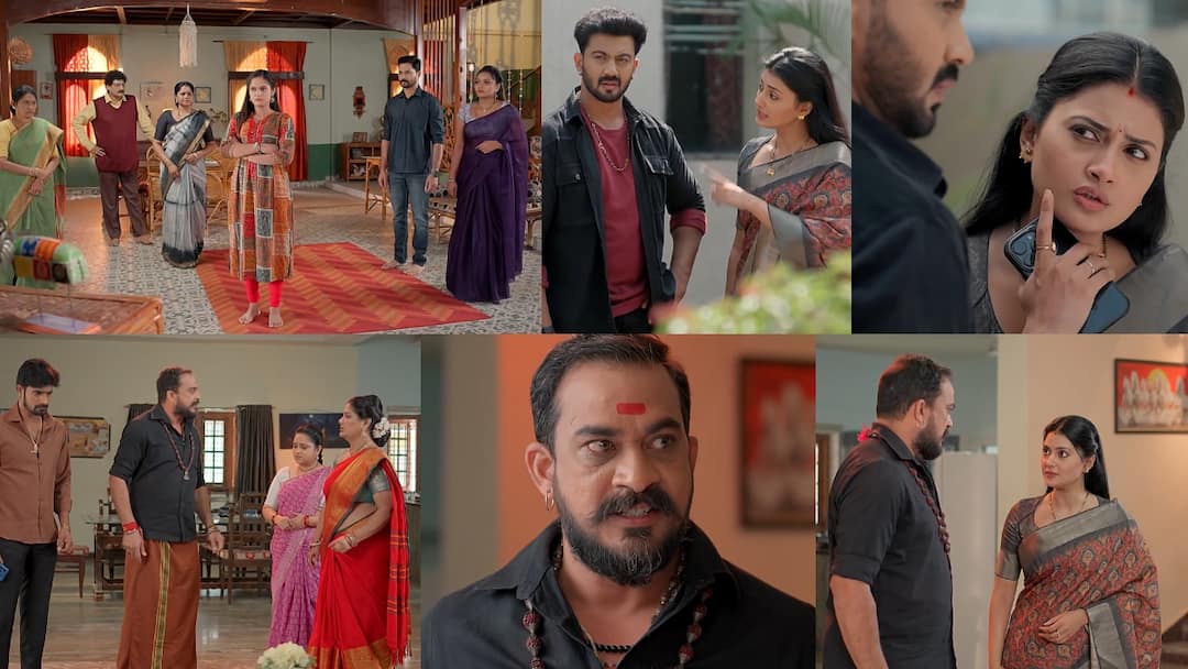satyabhama serial january 20th today episode written update in telugu Satyabhama Serial Today January 20th: సత్యభామ సీరియల్: ఇంట్లో వాళ్లకి ఎదురు తిరిగిన సంధ్య.. అదృశ్యశక్తి అని క్రిష్‌ని ఓ ఆట ఆడుకున్న సత్య!
